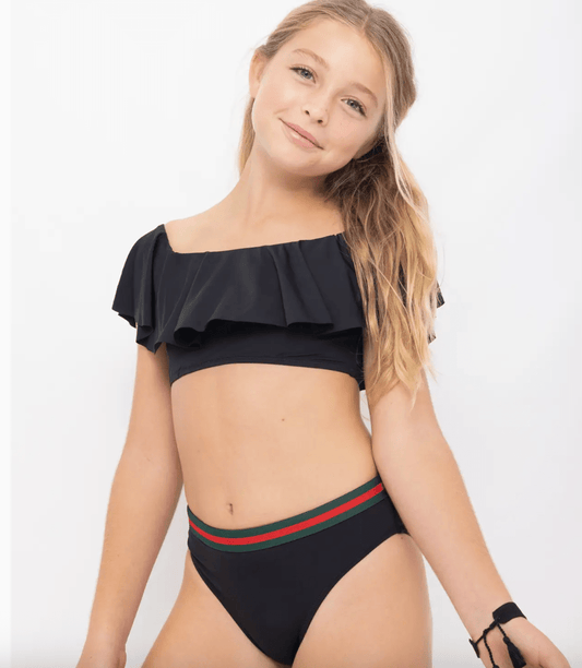 Black Bikini with Belt - A Spirit Animal -