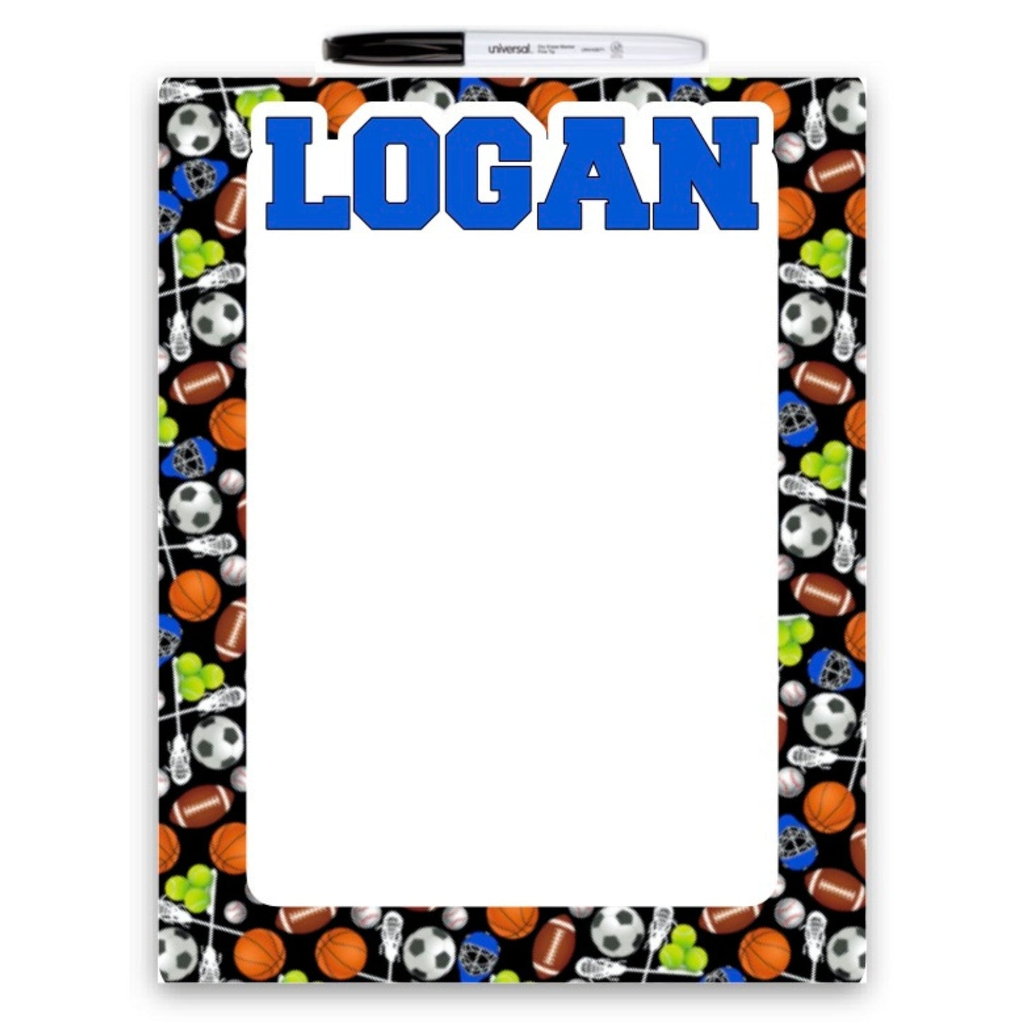 Custom My Busy Week - Dry Erase Board 6x9 - a Spirit Animal - active May 2024 Back to School Custom