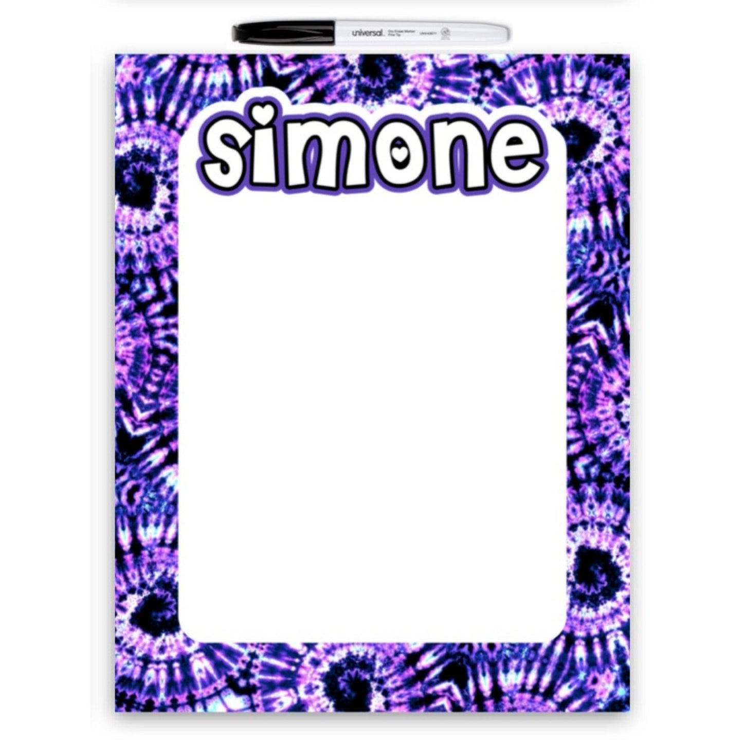 Custom My Busy Week - Dry Erase Board 6x9 - a Spirit Animal - active May 2024 Back to School Custom