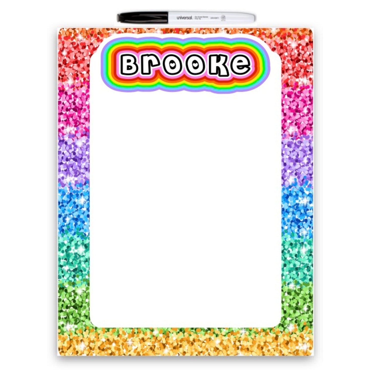 Custom My Busy Week - Dry Erase Board 6x9 - a Spirit Animal - active May 2024 Back to School Custom