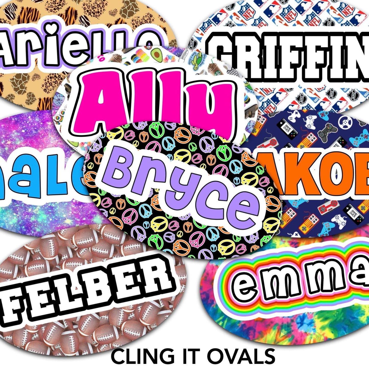 Custom Oval Cling It - 9x11 - a Spirit Animal - Cling Its Name Needed active May 2024 Cling Its Name Needed Custom