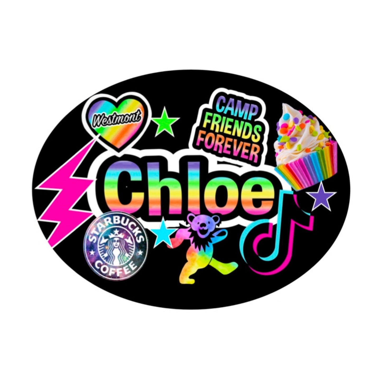 Custom Oval Cling It - 9x11 - a Spirit Animal - Cling Its Name Needed active May 2024 Cling Its Name Needed Custom