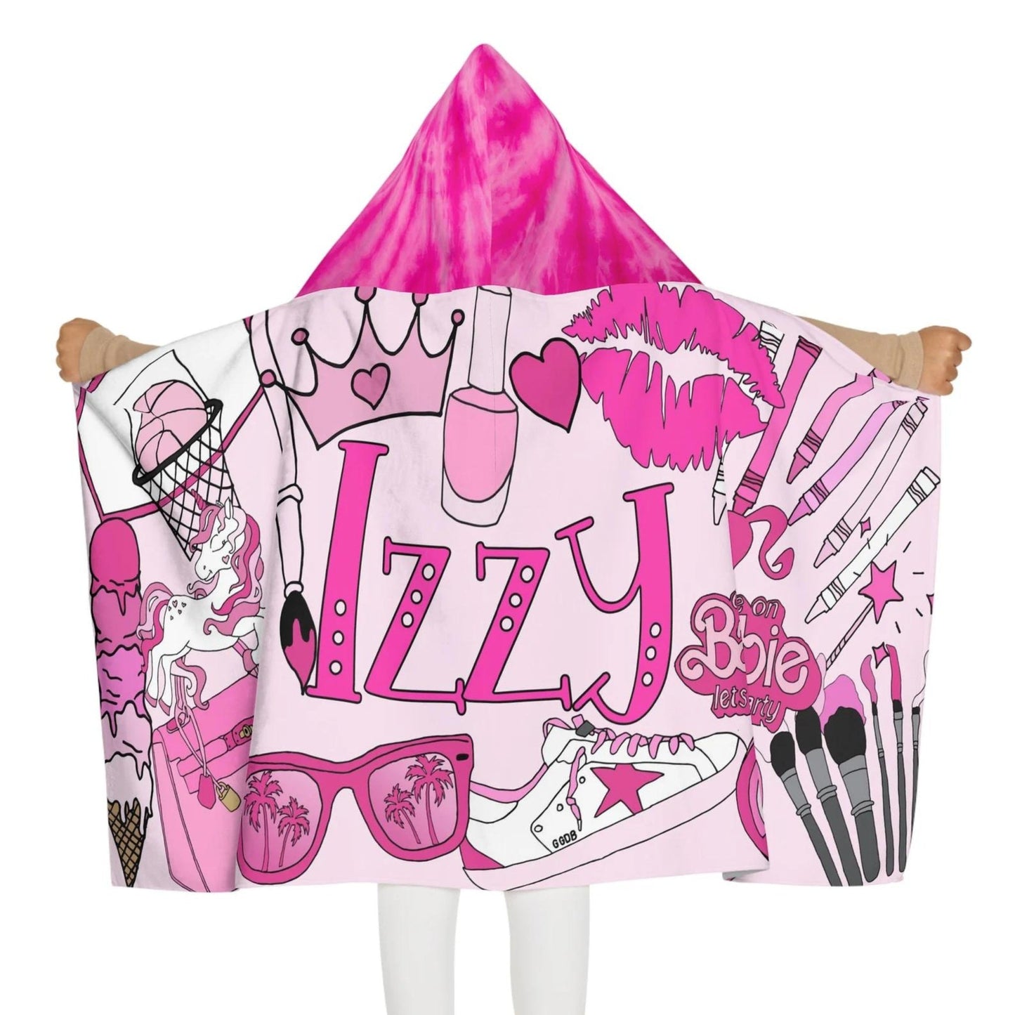 Just Love Designs Youth Hooded Towel - a Spirit Animal - Custom Towel active November 2023 Custom Custom Towel