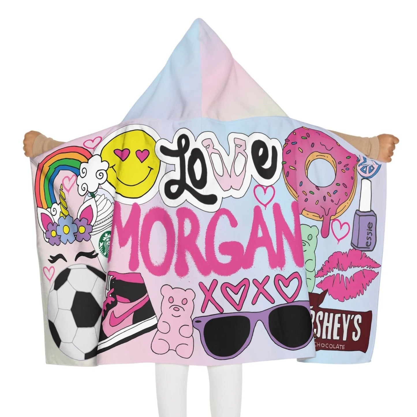 Just Love Designs Youth Hooded Towel - a Spirit Animal - Custom Towel active November 2023 Custom Custom Towel