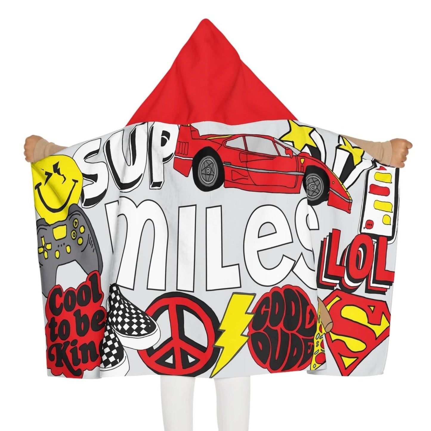 Just Love Designs Youth Hooded Towel - a Spirit Animal - Custom Towel active November 2023 Custom Custom Towel