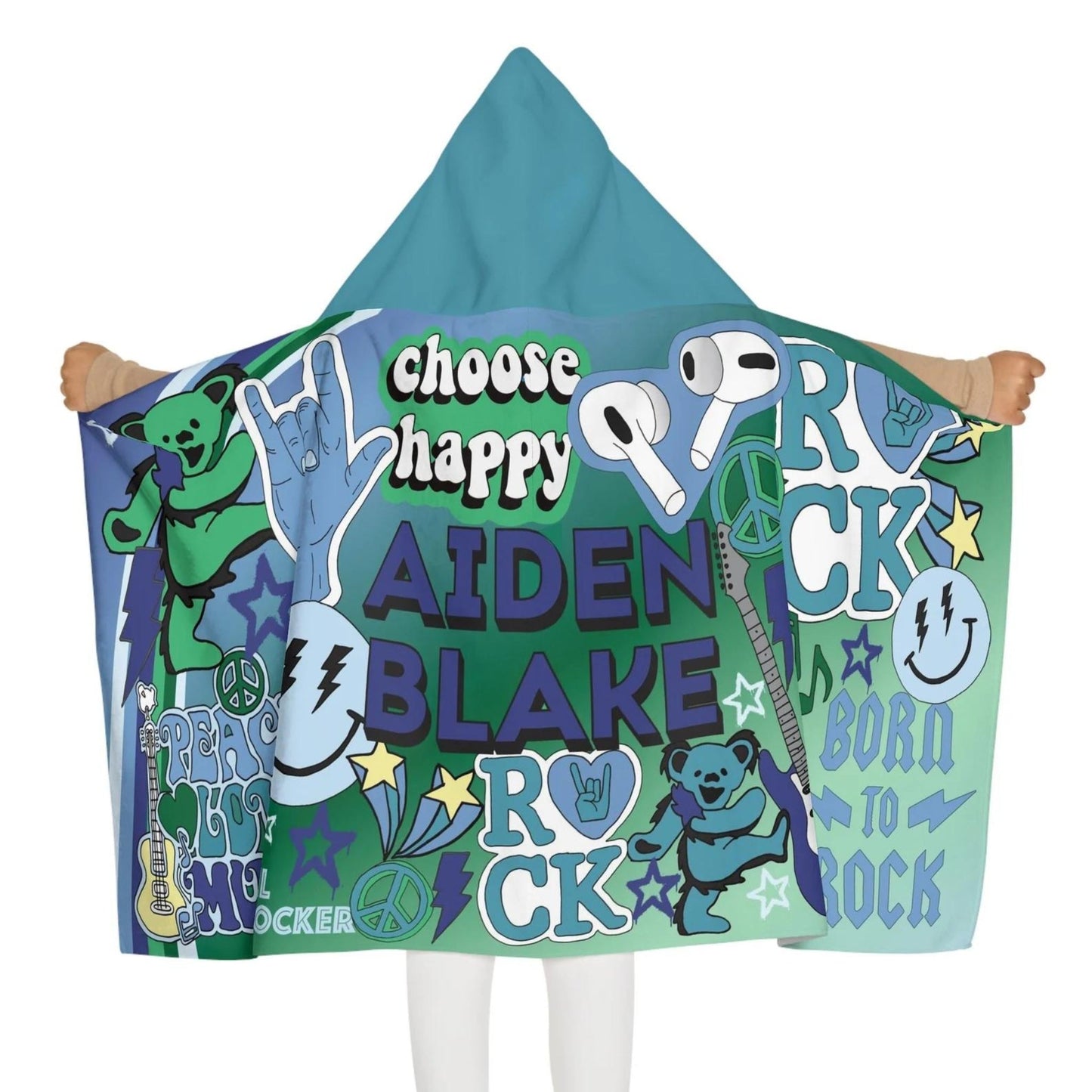 Just Love Designs Youth Hooded Towel - a Spirit Animal - Custom Towel active November 2023 Custom Custom Towel