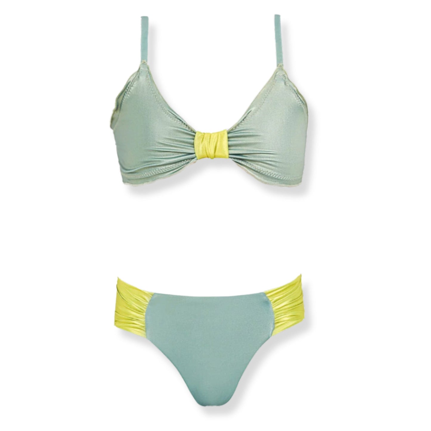 PilyQ Atlantic Serena Bikini - a Spirit Animal - swim active March 2024 Green Juniors