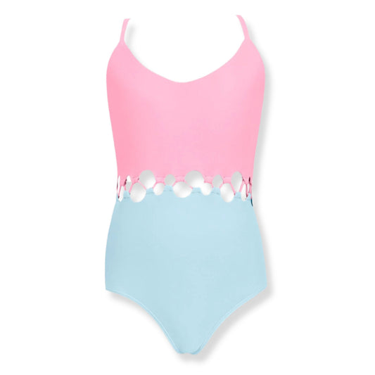 PilyQ Pop Pink Cammy Loop One Piece - a Spirit Animal - swim active March 2024 not-on-sale PilyQ