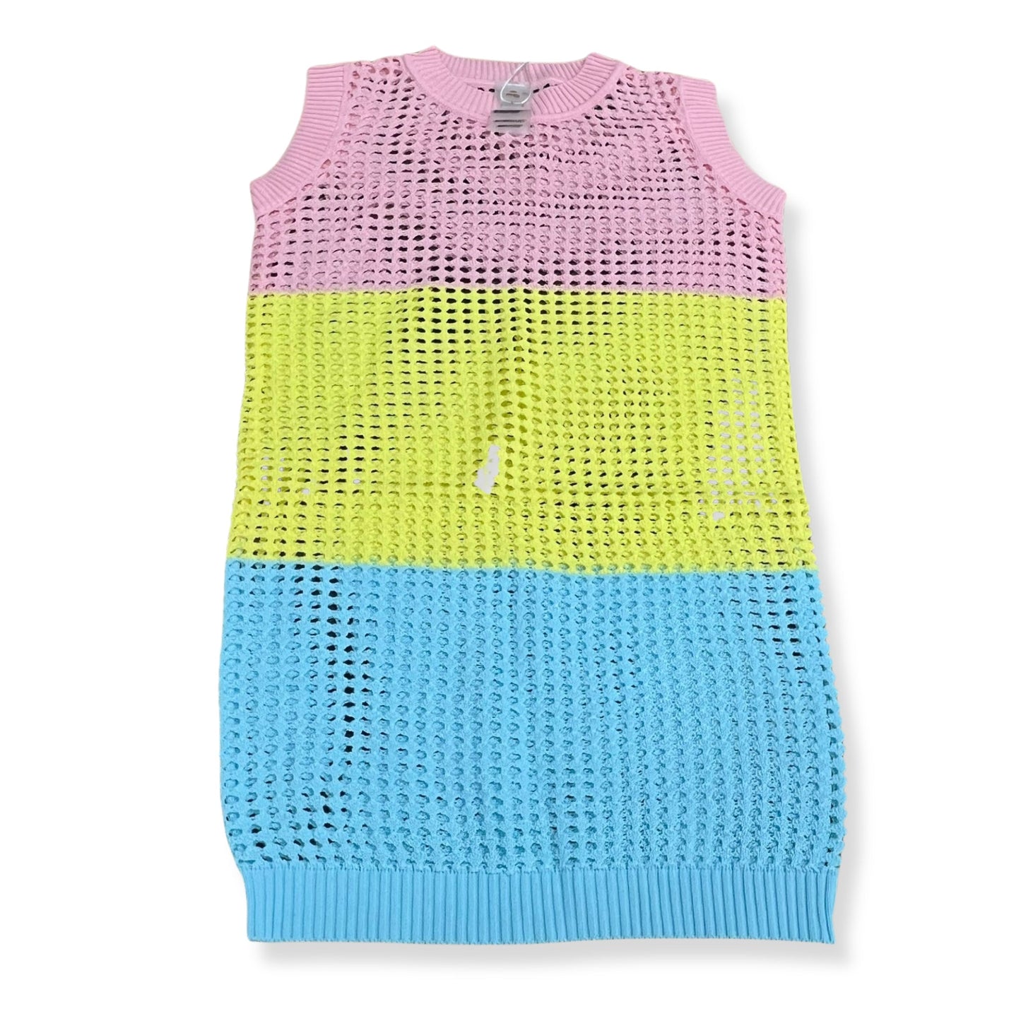 PilyQ Pop Pink Tia Cover Up - a Spirit Animal - swim active March 2024 Juniors Large