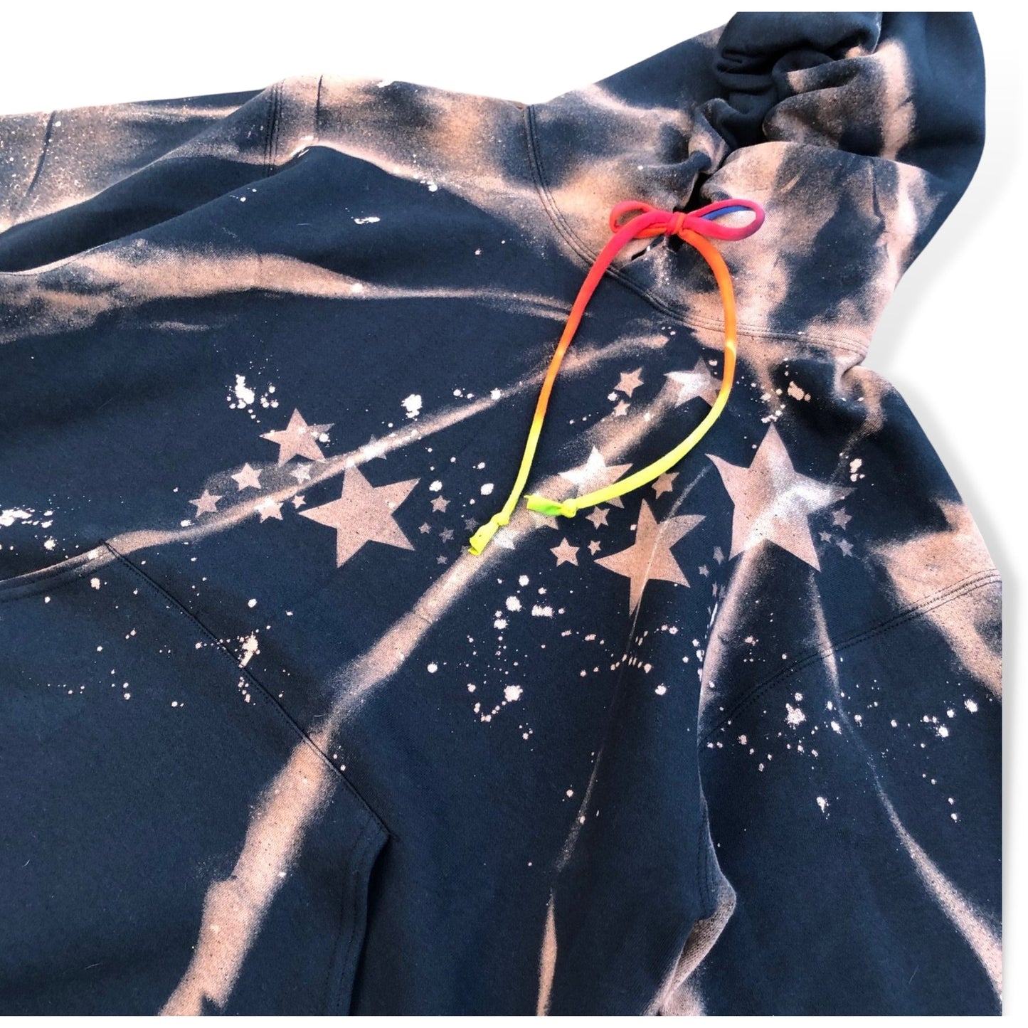 Splatter Star Marble Custom Camp Hoodie - a Spirit Animal - Hoodie active March 2024 adult Ali & Joe