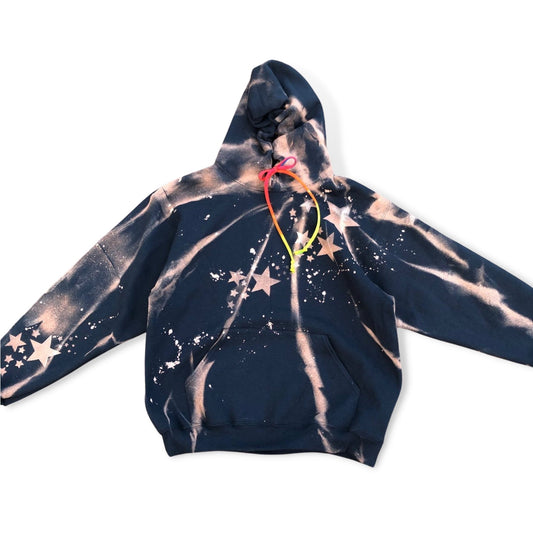 Splatter Star Marble Custom Camp Hoodie - a Spirit Animal - Hoodie active March 2024 adult Ali & Joe