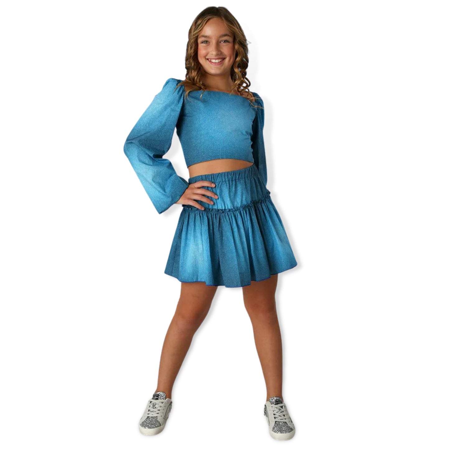 Theme Vintage Blue Jean The Zoe Top - a Spirit Animal - Tops $60-$90 active August 2023 Apparel