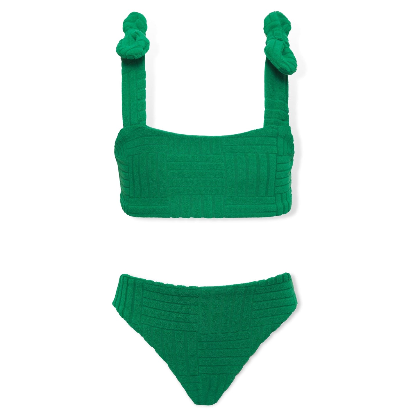 Beach Riot Jelly Bean Green Little Stella Two Piece Set - a Spirit Animal - swim active November 2023 beach riot Green