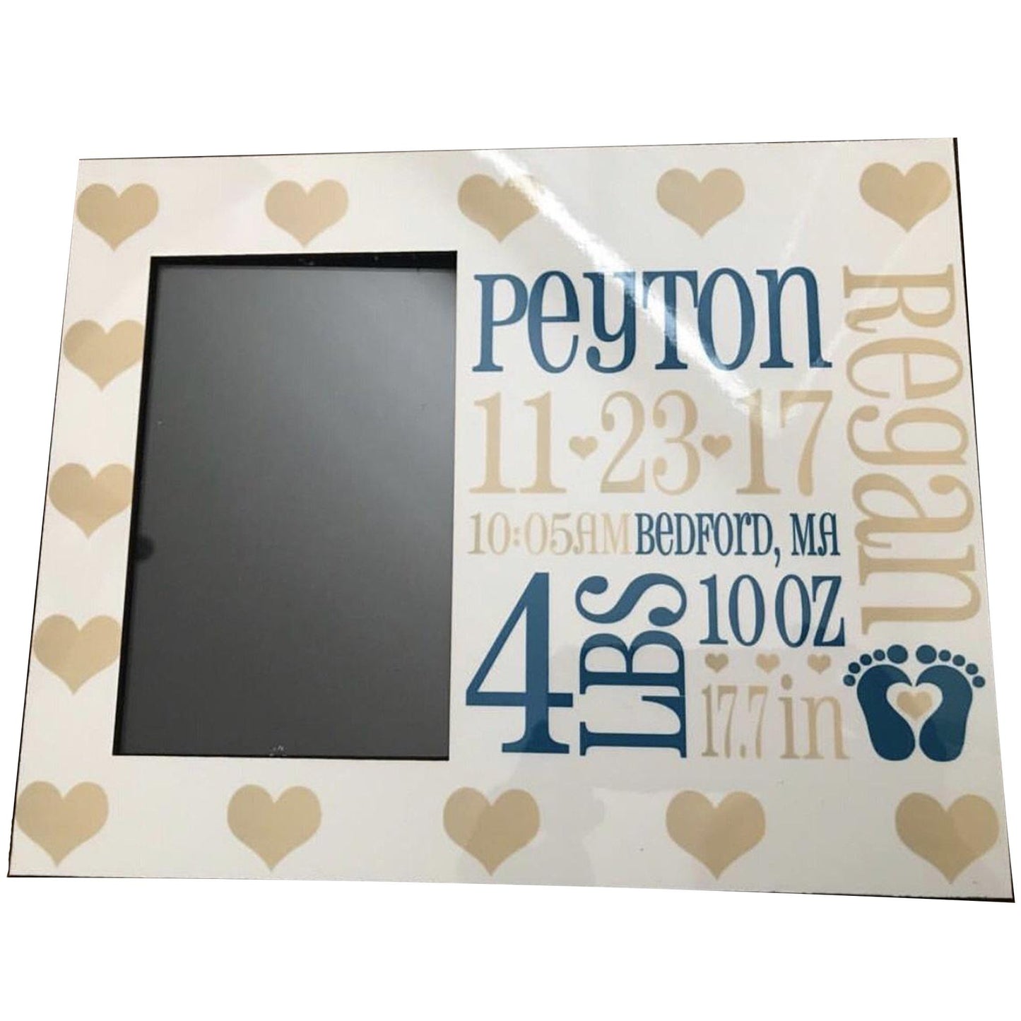 Birth Announcement Photo Frame - a Spirit Animal -