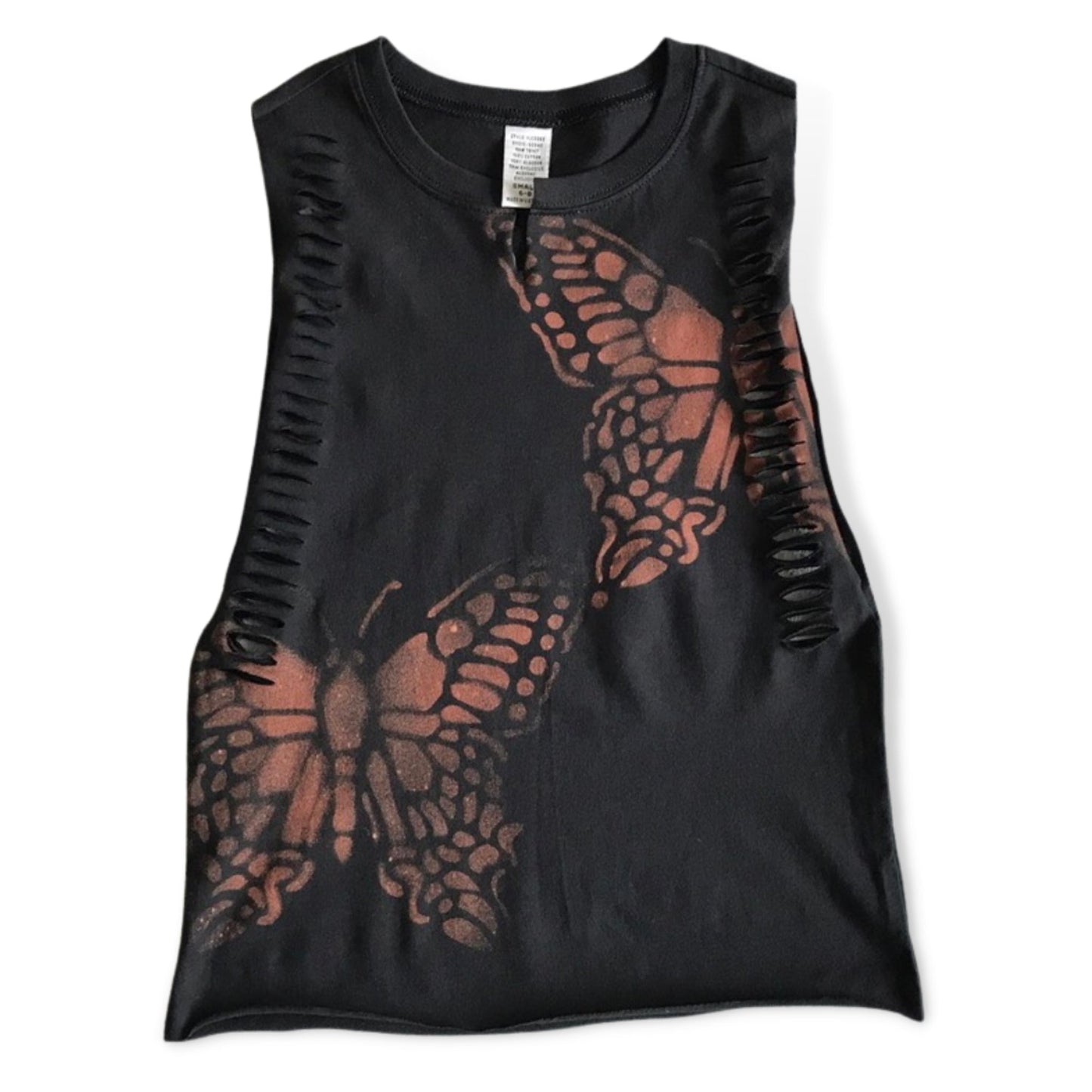 Butterfly Series Custom ladder Snips Everyday Tank - a Spirit Animal - Custom Tank active January 2024 adult Ali & Joe