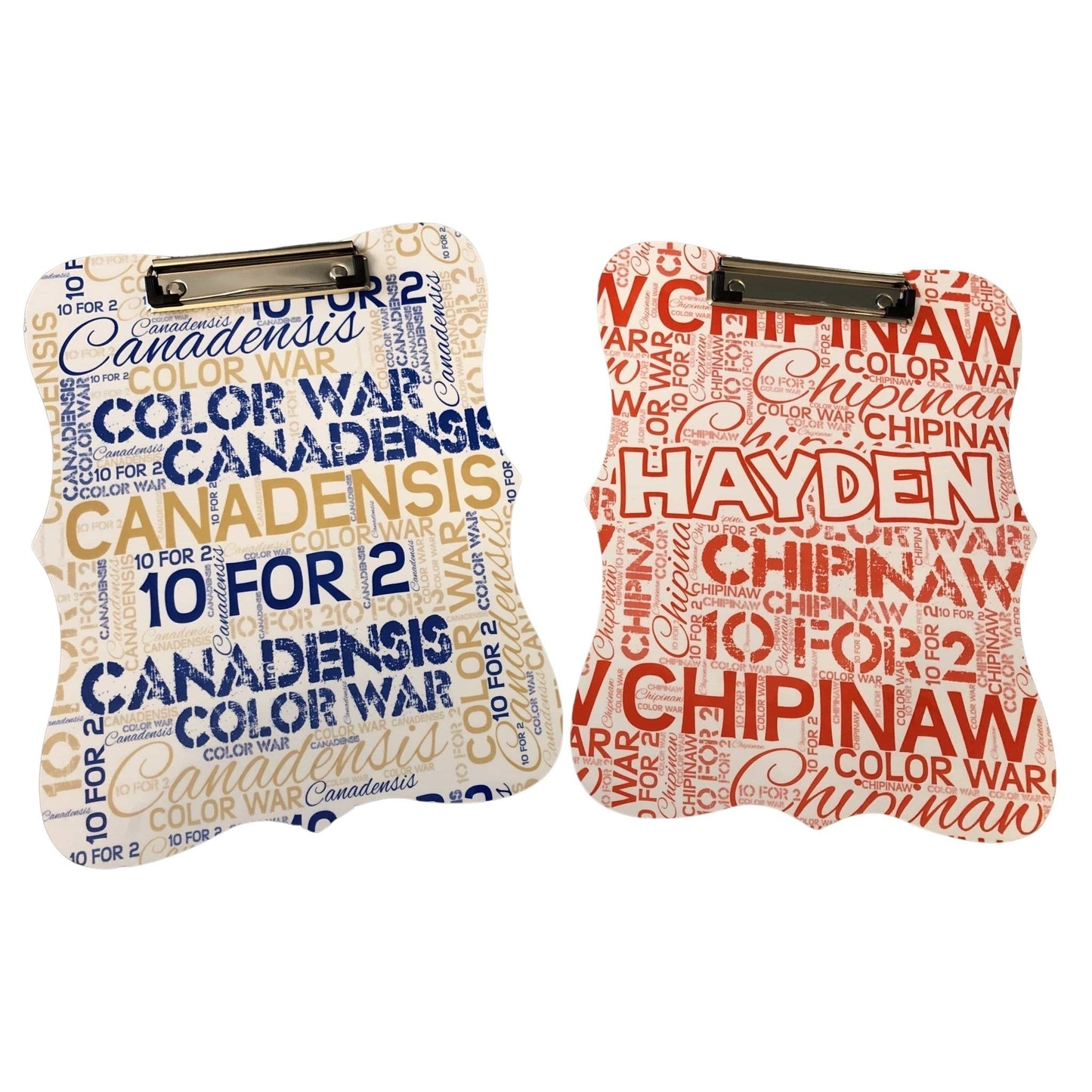 Camp Name Clip Board - a Spirit Animal -