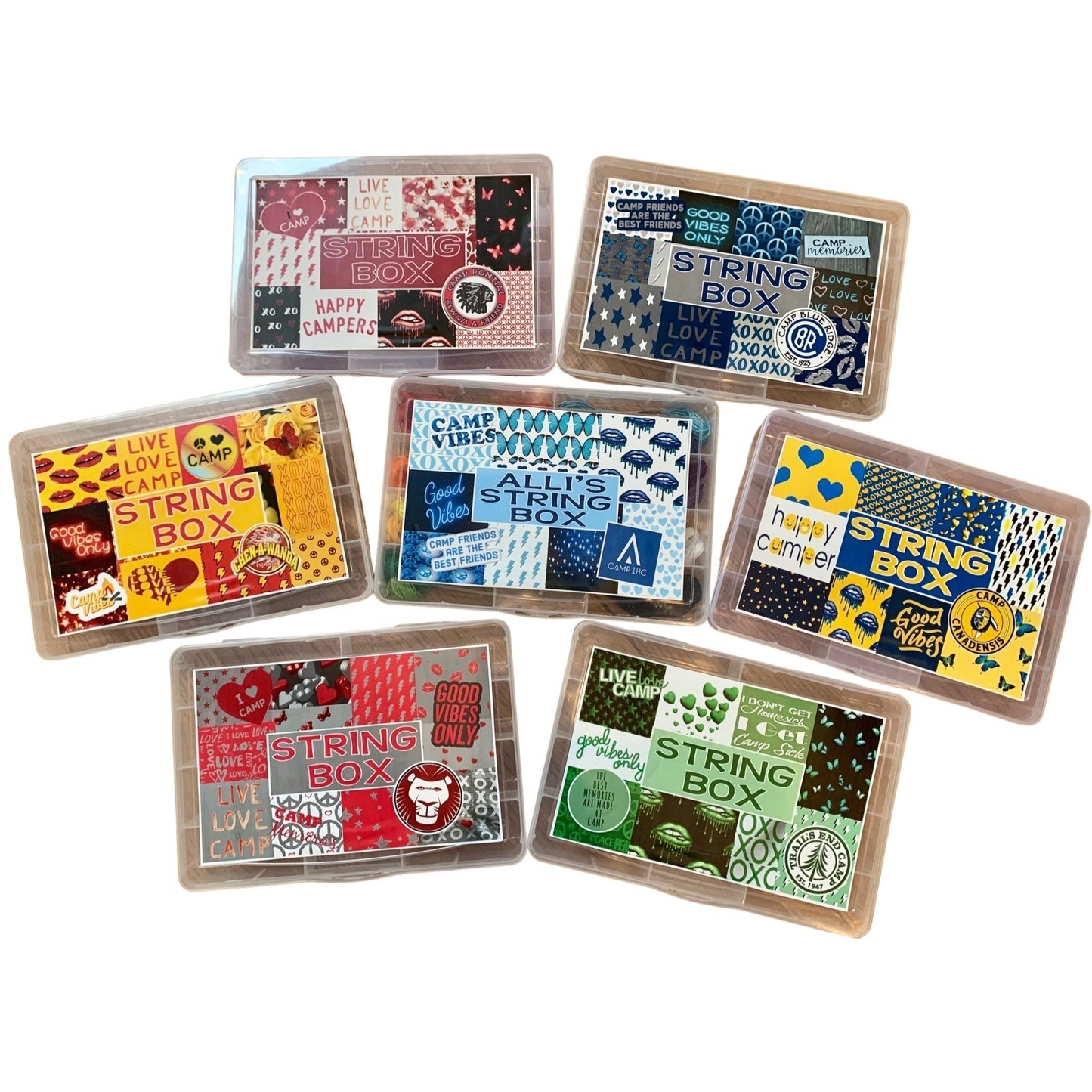 Camp Themed String Box - a Spirit Animal -