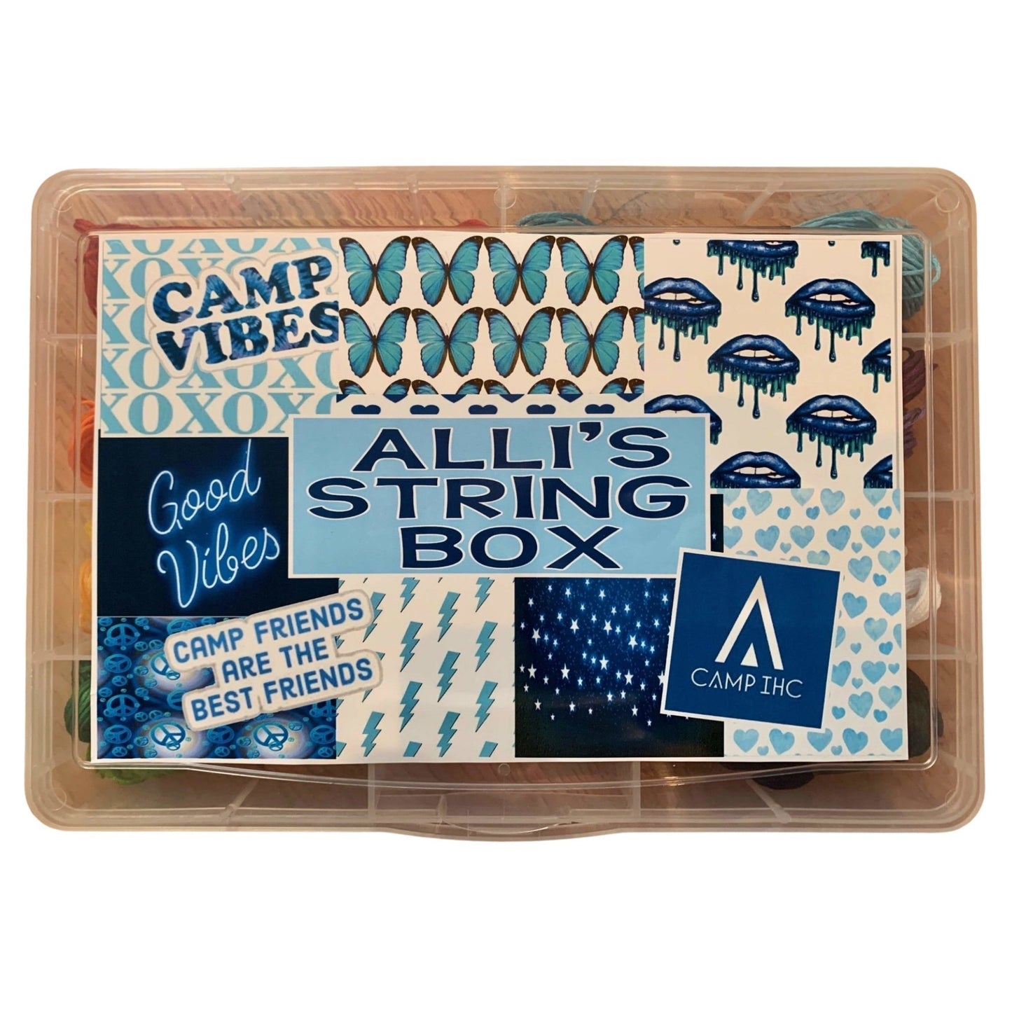 Camp Themed String Box - a Spirit Animal -