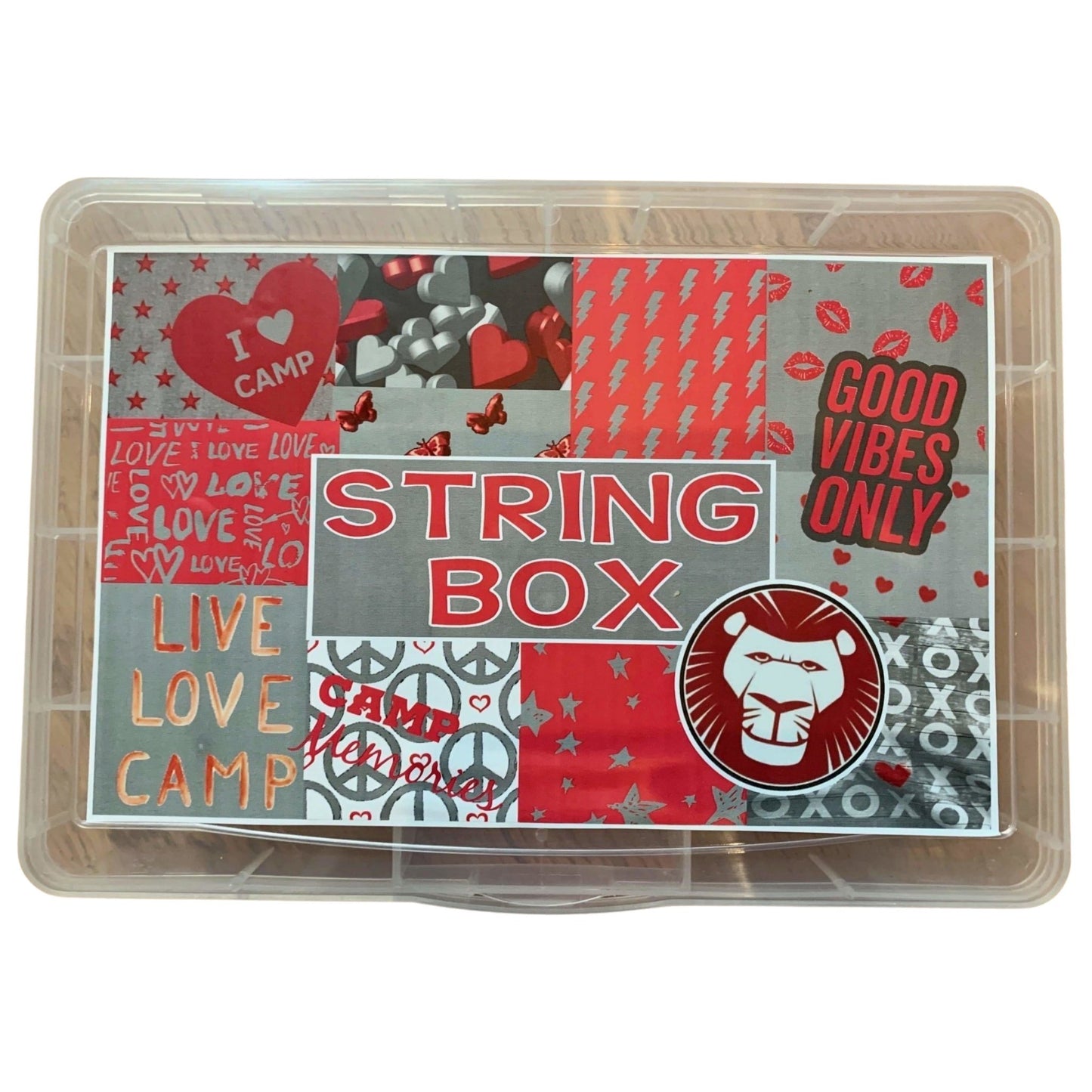 Camp Themed String Box - a Spirit Animal -