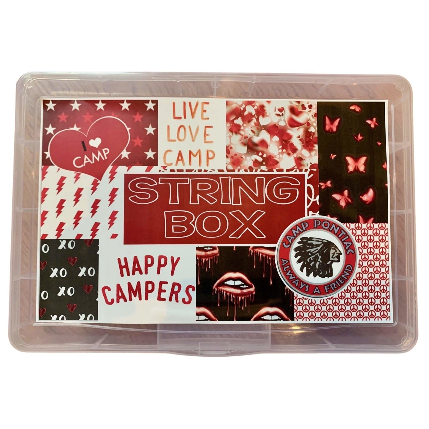 Camp Themed String Box - a Spirit Animal -
