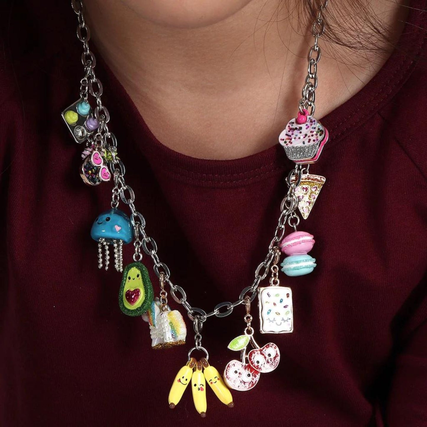 Charm it! Glitter Cupcake Charm - a Spirit Animal - Charms accessories active September 2023 Charm it!