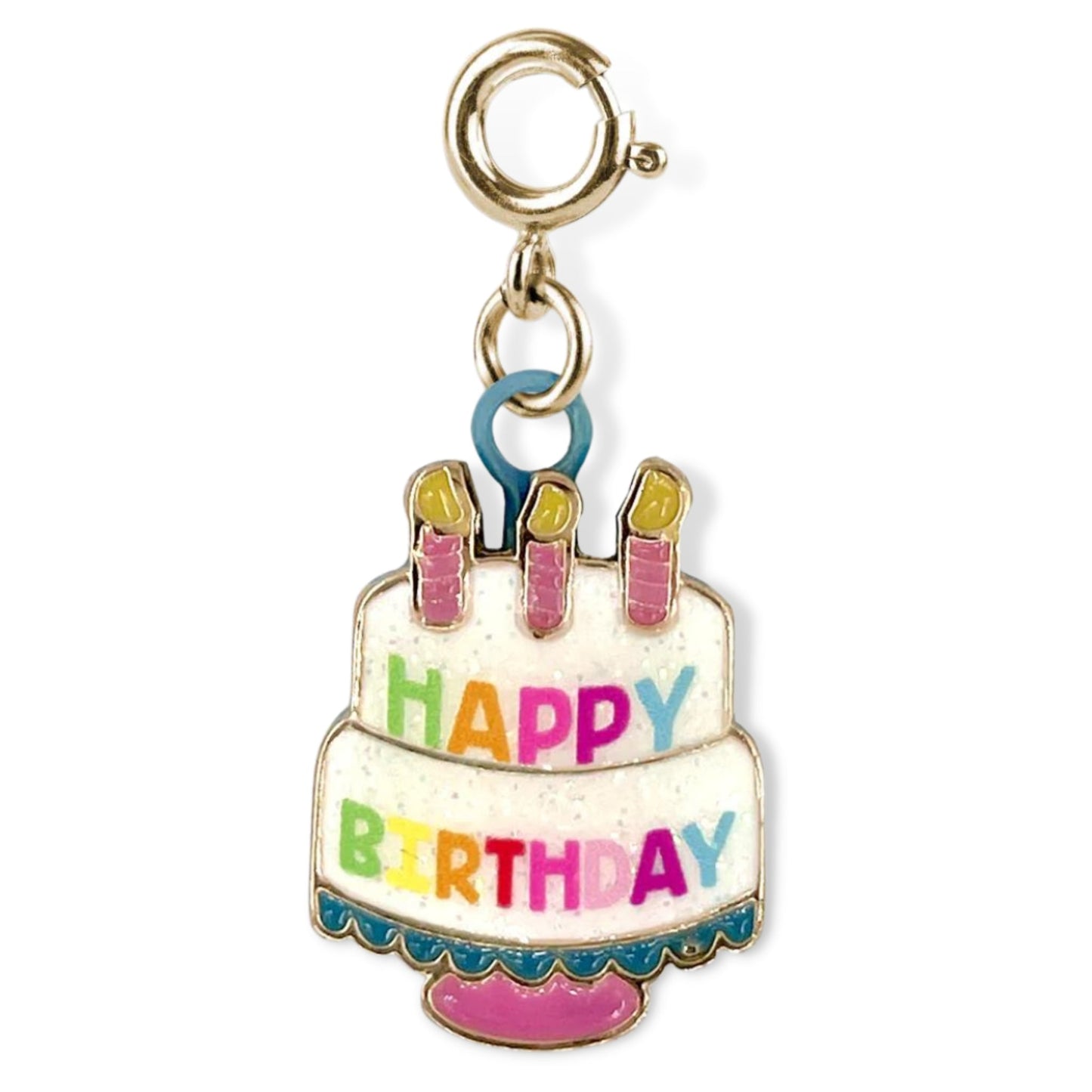Charm it! Gold Birthday Cake Charm - a Spirit Animal - Charms accessories active September 2023 Charm it!