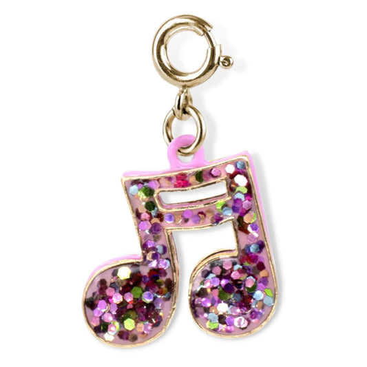 Charm it! Gold Glitter Music Note Charm - a Spirit Animal - Charms accessories active September 2023 Charm it!