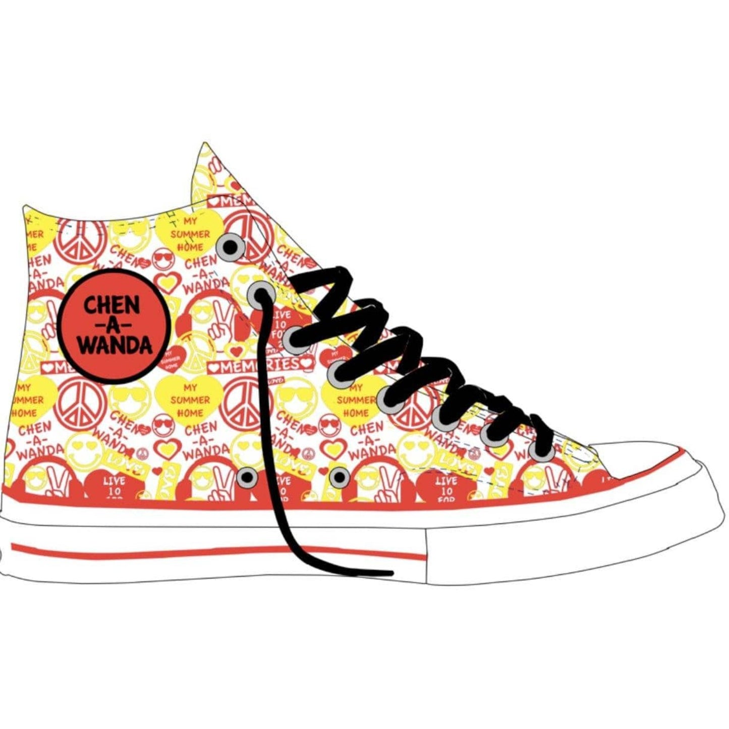 Chuck Taylor 5" Decal - a Spirit Animal -