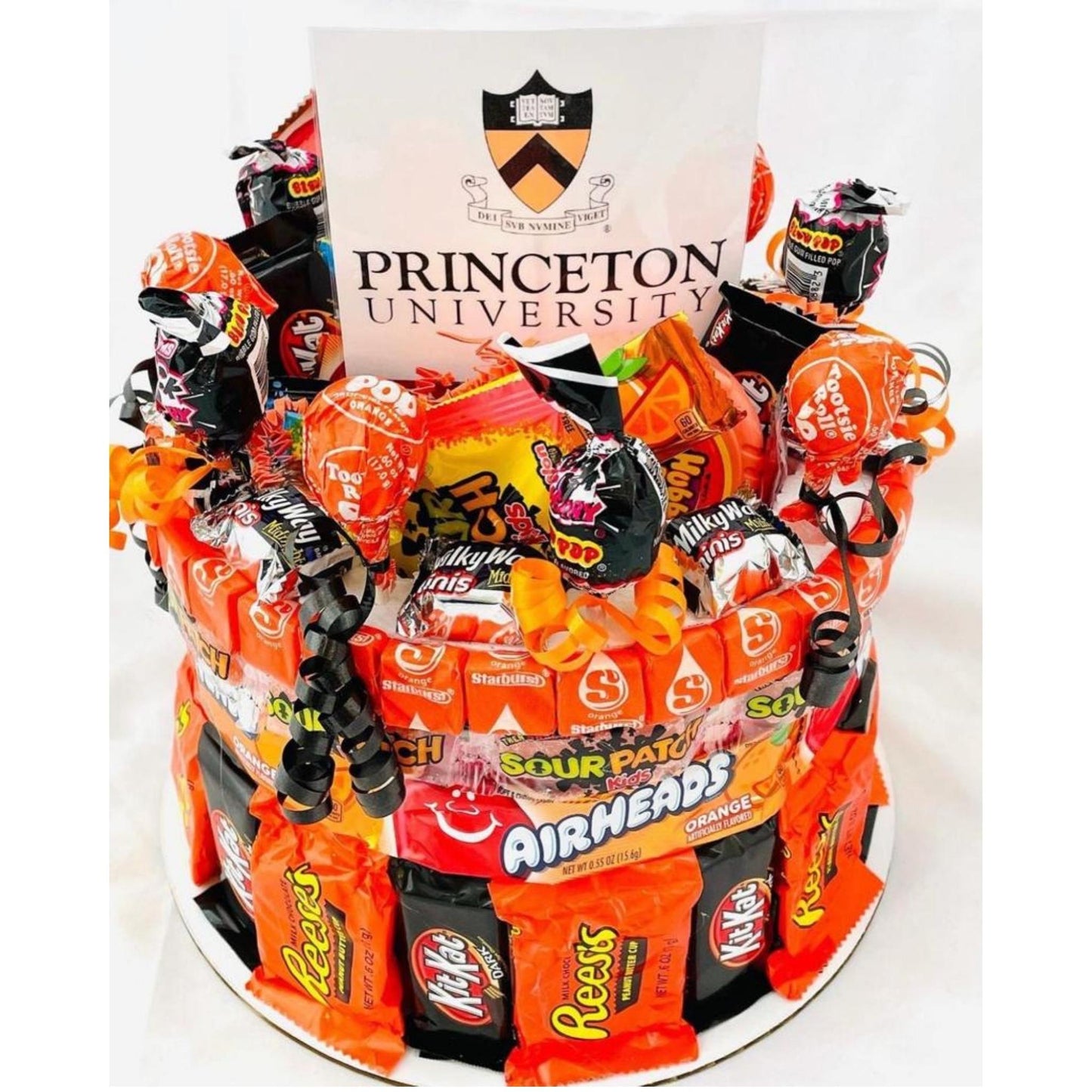 College Candy Cake Bouquets - a Spirit Animal - $45-$60 $75-$90 Candy Cake Explosion
