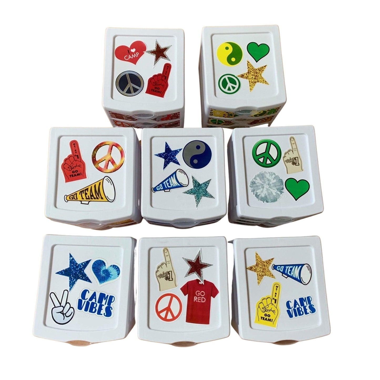 Color War Specific Decoupage Drawers - a Spirit Animal -