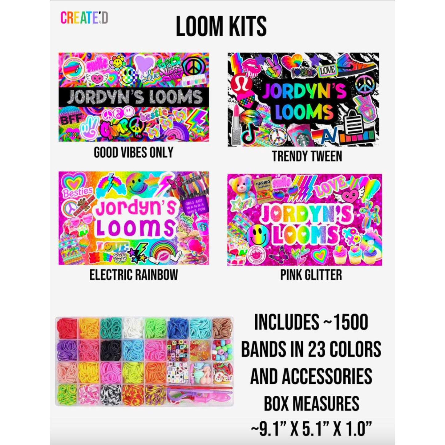 Create by D Loom Kits - a Spirit Animal - Kits accessories active September 2023 Create by D