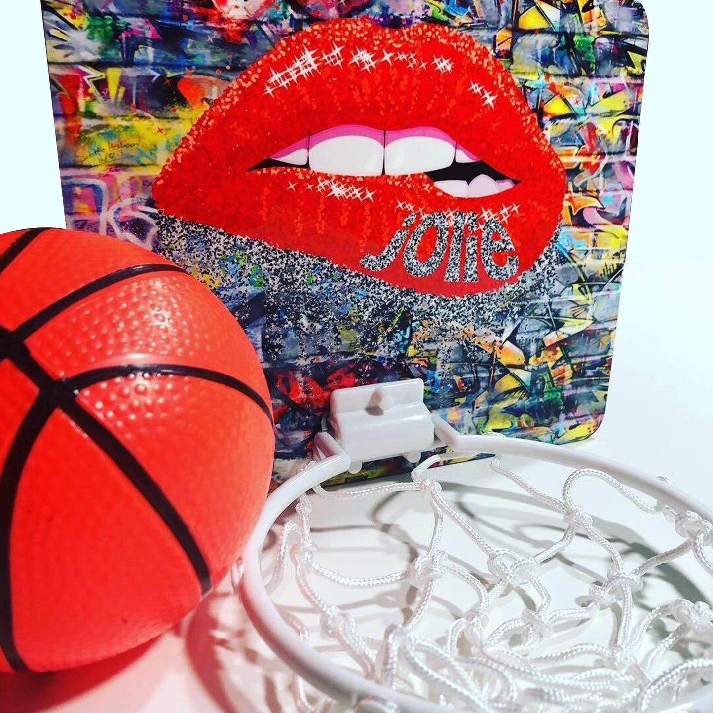 Custom Basketball Set - a Spirit Animal - Custom Basketball Net Basketball Net Camp Custom Basketball Net