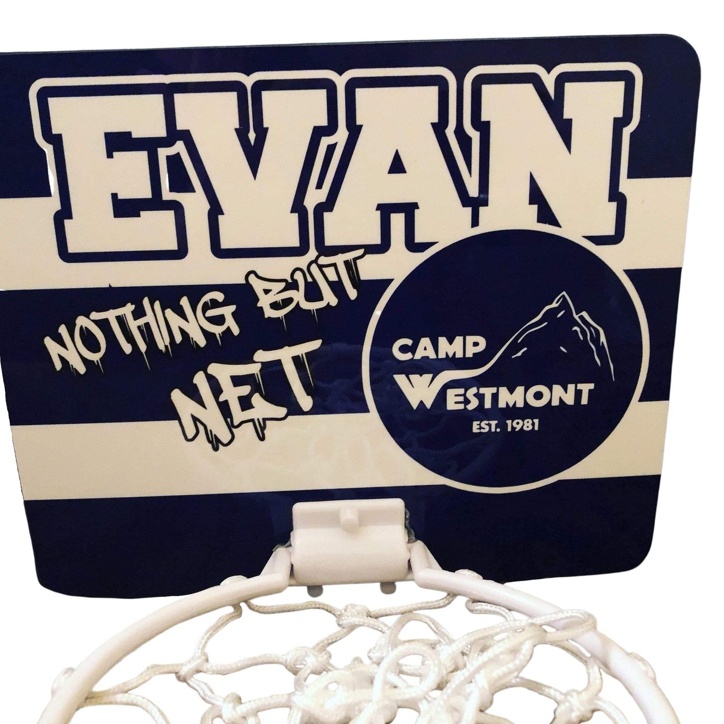 Custom Basketball Set - a Spirit Animal - Custom Basketball Net Basketball Net Camp Custom Basketball Net