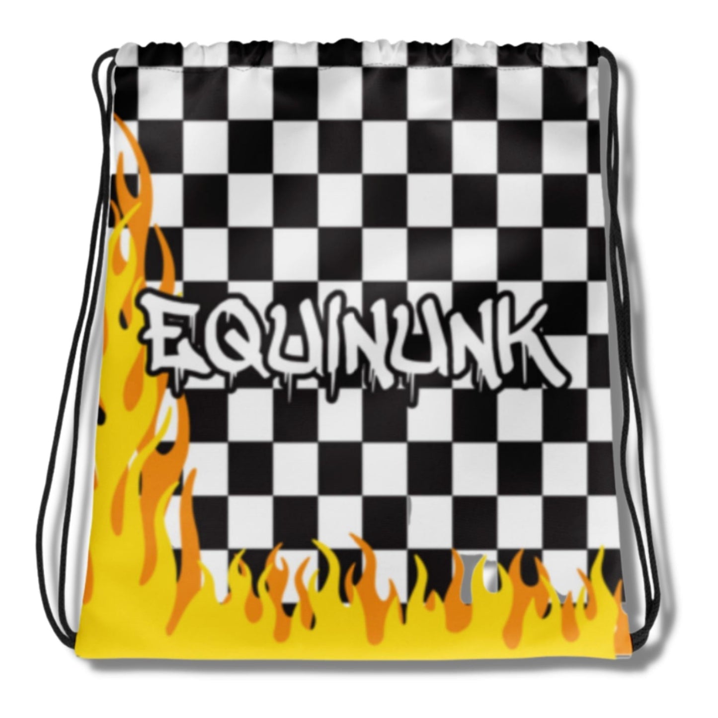 Custom Camp Logo Step in Repeat Style Drawstring Bags - a Spirit Animal - Bags $30-$60 $45-$60 accessories