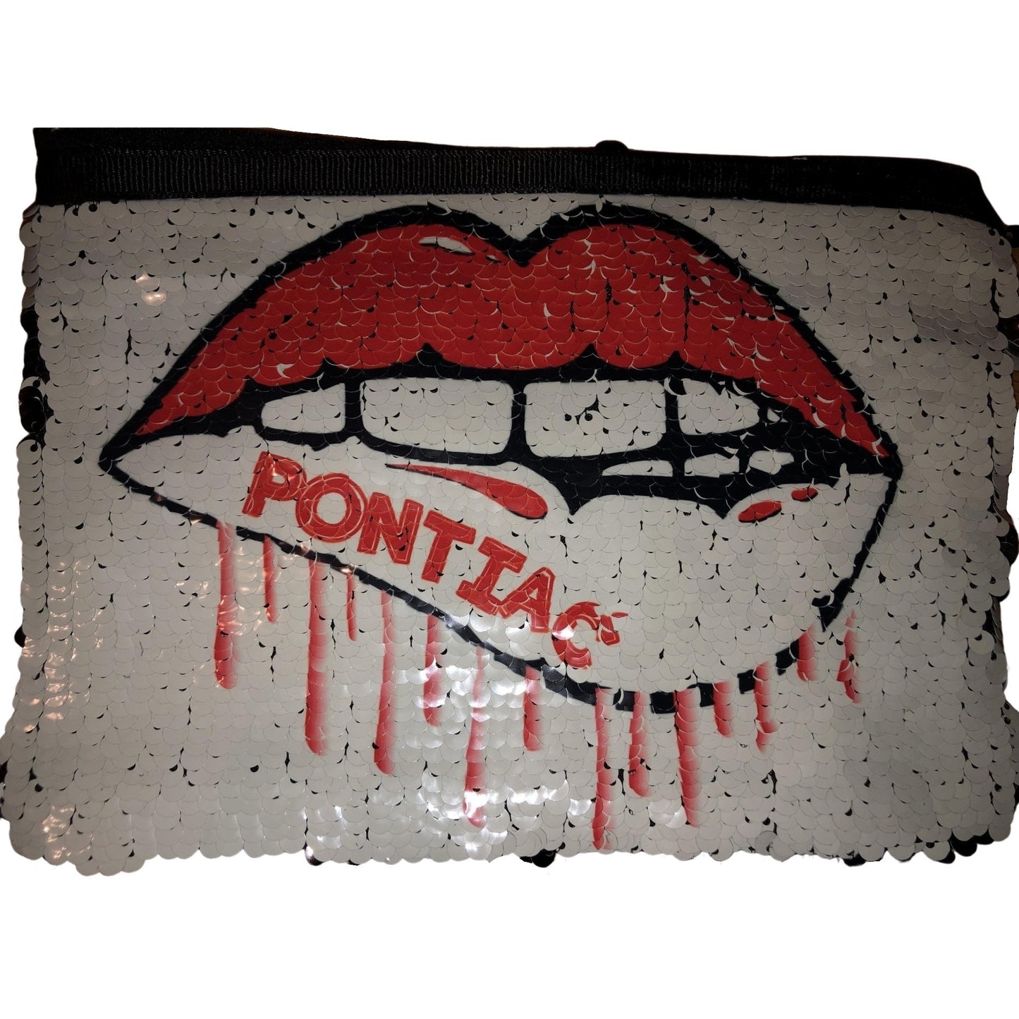 Custom Camp Sequin Pouch - a Spirit Animal -