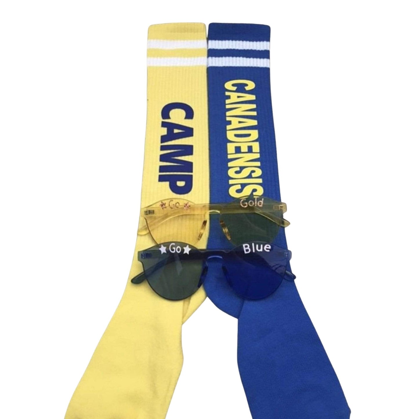 Custom Camp Socks - a Spirit Animal -