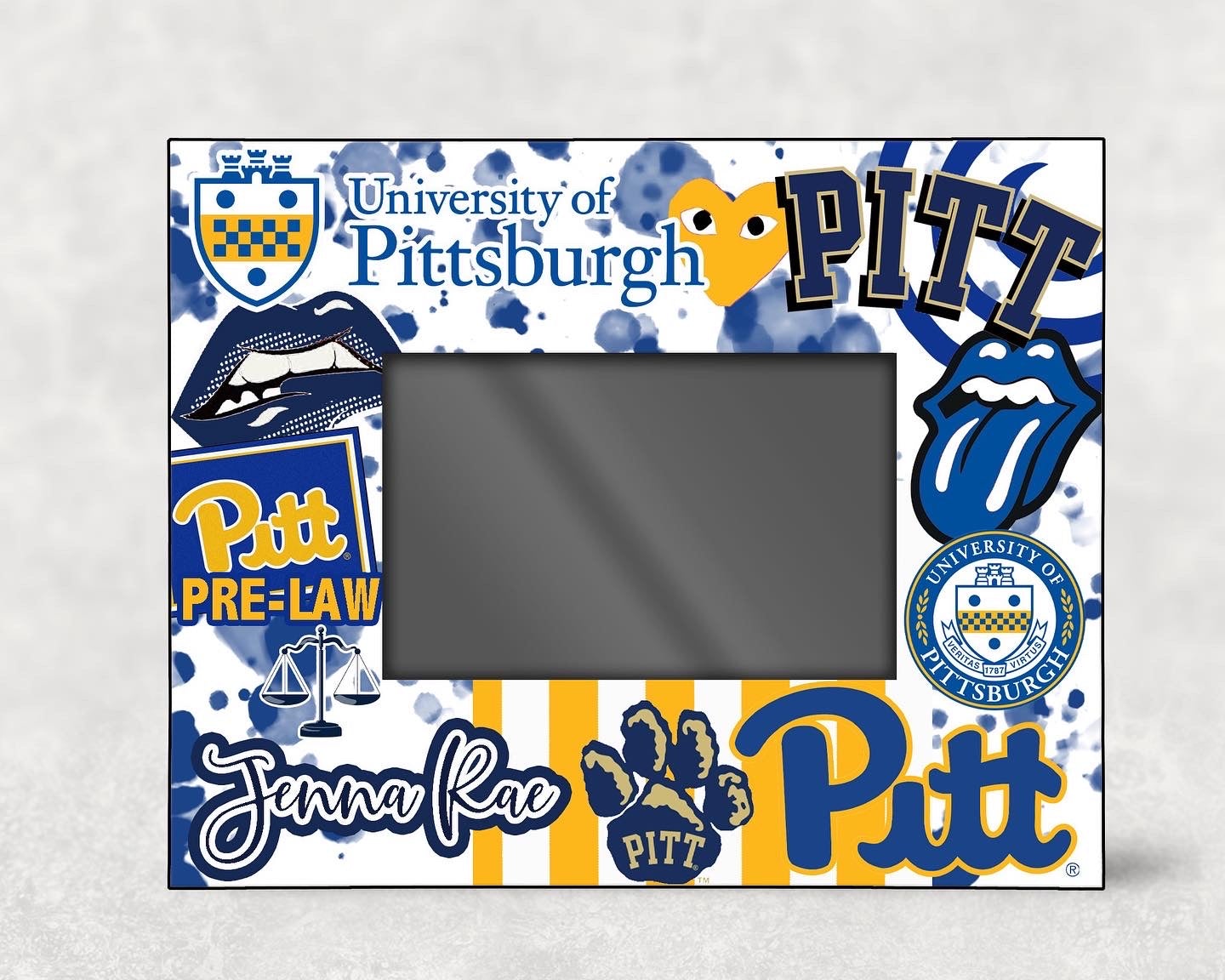 Custom College Frames - a Spirit Animal - Frames $30-$45 college Frames