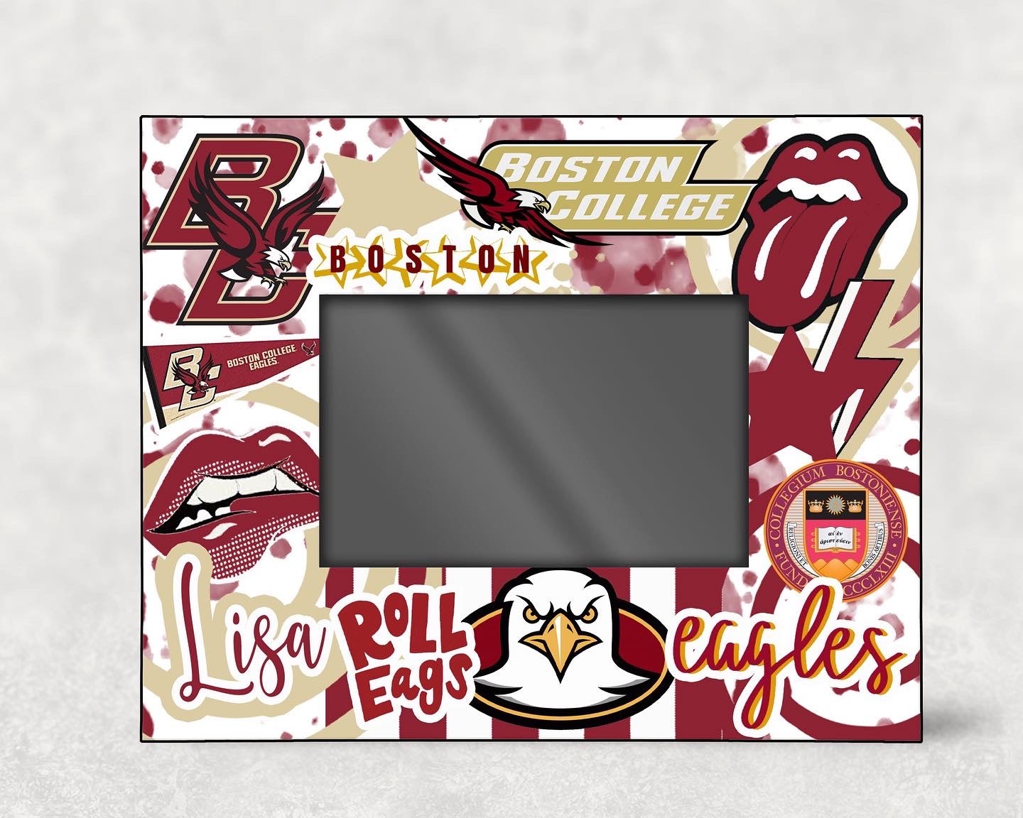 Custom College Frames - a Spirit Animal - Frames $30-$45 college Frames