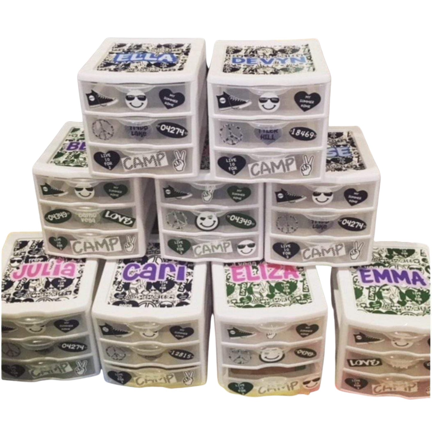 Custom Decal Drawers - a Spirit Animal -