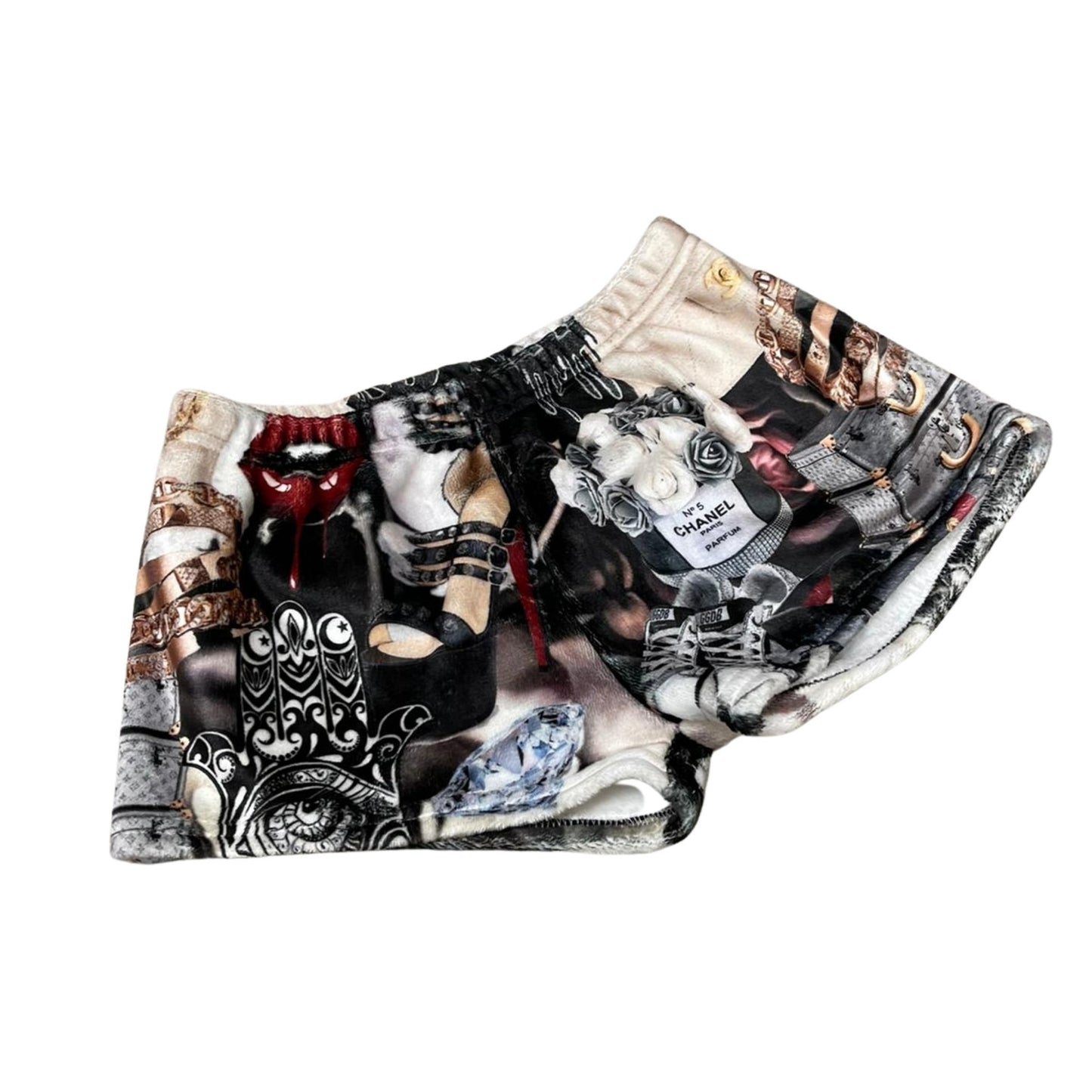 Custom Gold High Fashion Lounge Short - a Spirit Animal -