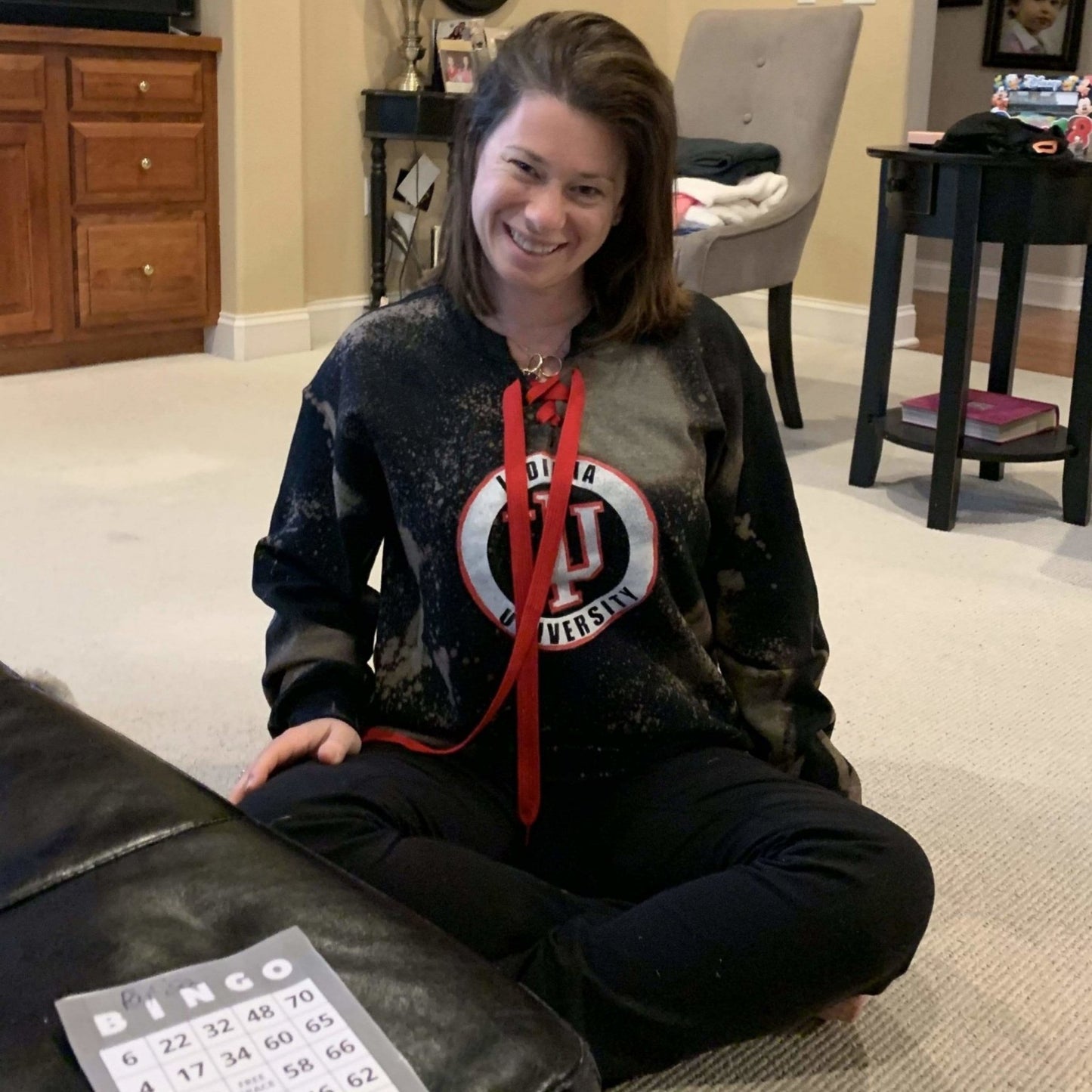 Custom handmade sweatshirt - a Spirit Animal - Custom Sweatshirt $90-$105 Camp College