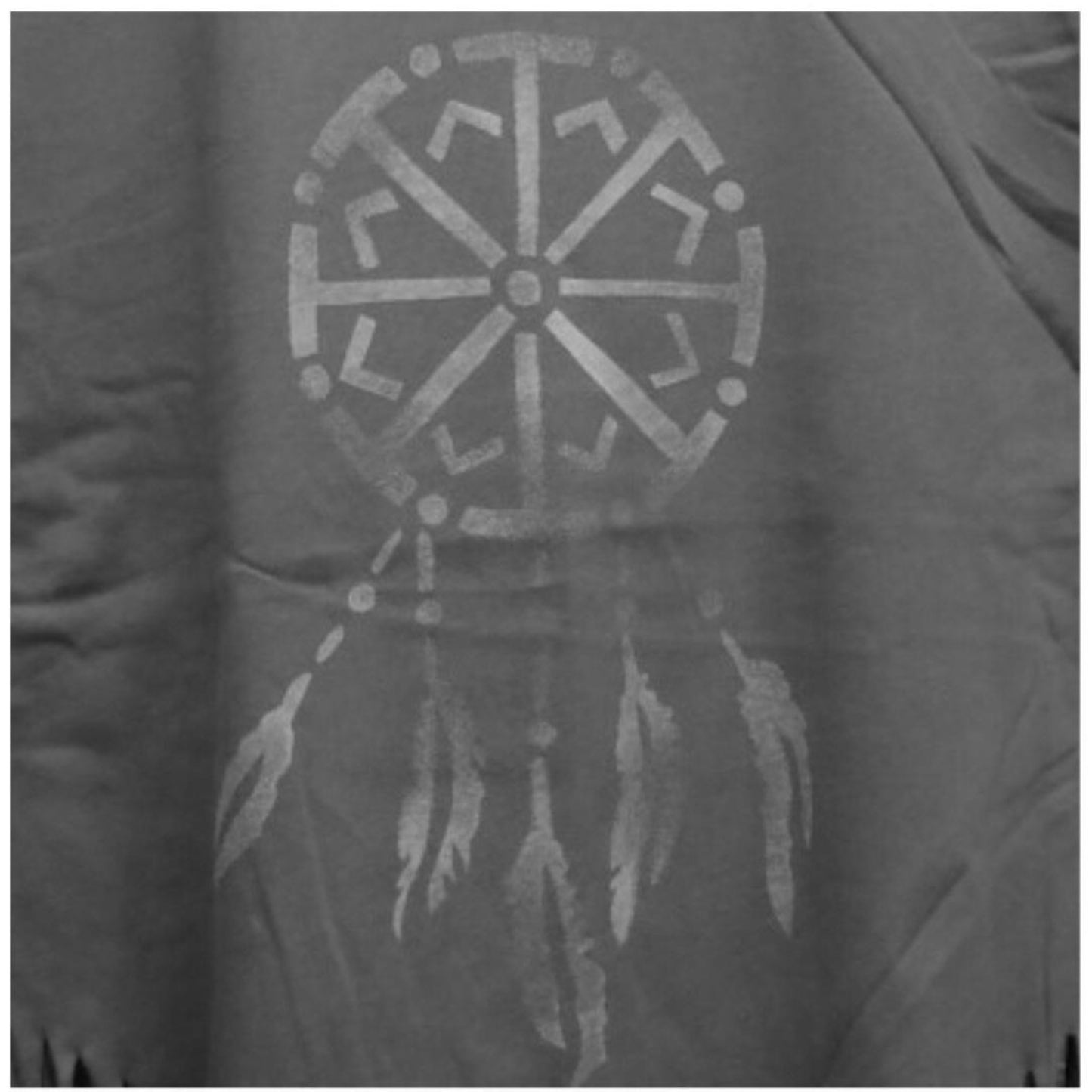 Custom Neck Slashed Ripped Sweatshirt - a Spirit Animal -