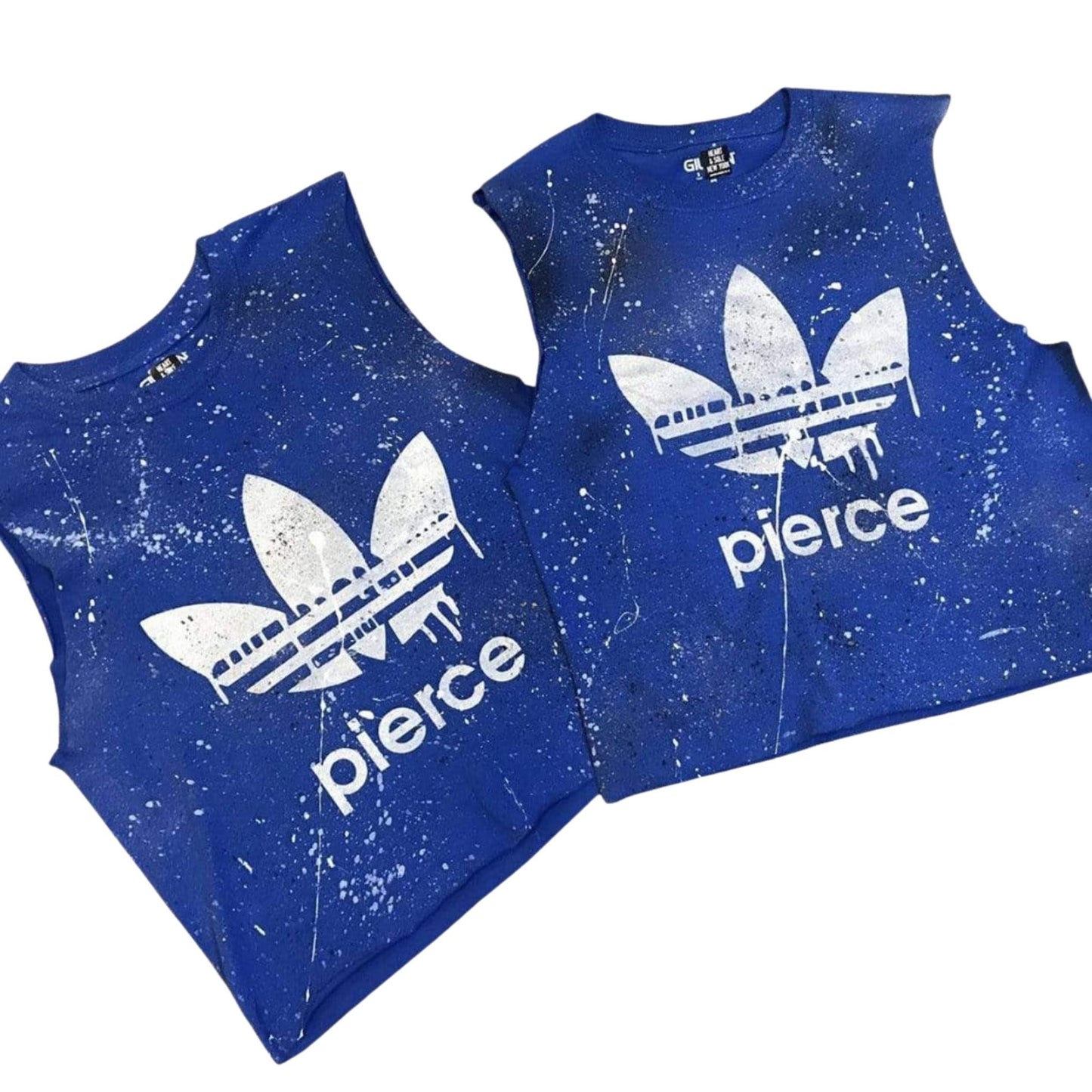 Custom Sprayed & Splattered Muscle Tank - a Spirit Animal -