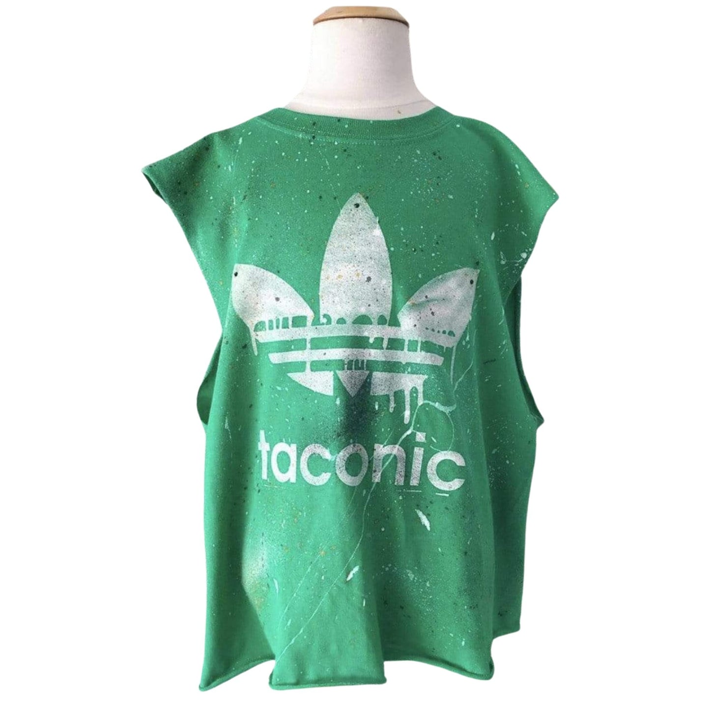 Custom Sprayed & Splattered Muscle Tank - a Spirit Animal -