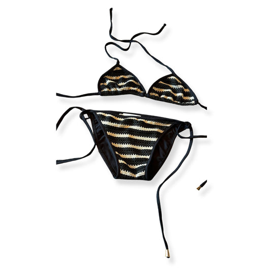 Dalai Black Knitting Dakota Crochet Bikini - a Spirit Animal - bikini active March 2024 bikini Dalai