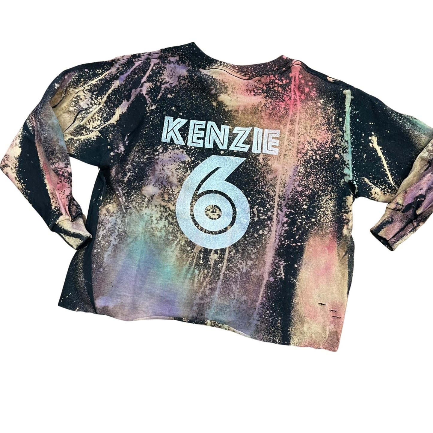 Heart N Soul Bleached L/S Tee Front & Back Birthday Shirt - a Spirit Animal -