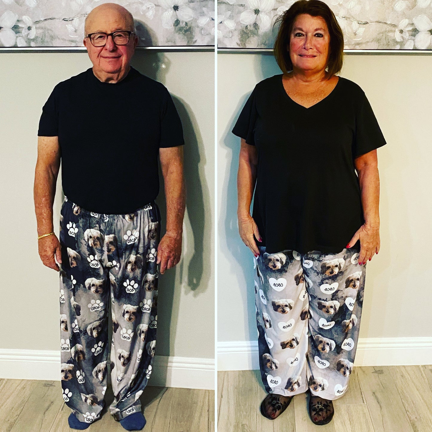 Custom Dog Lover's Customized Pajamas Pants