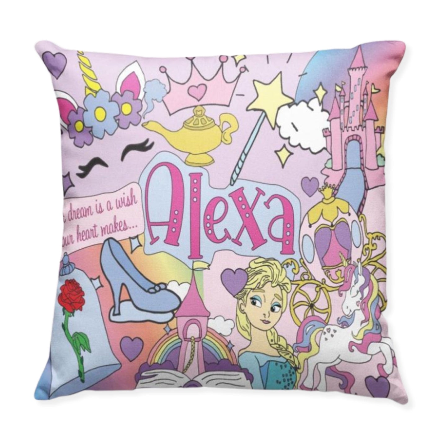 Just Love Designs Faux Suede Pillow - a Spirit Animal - Pillows active November 2023 custom pillow custom-pillows
