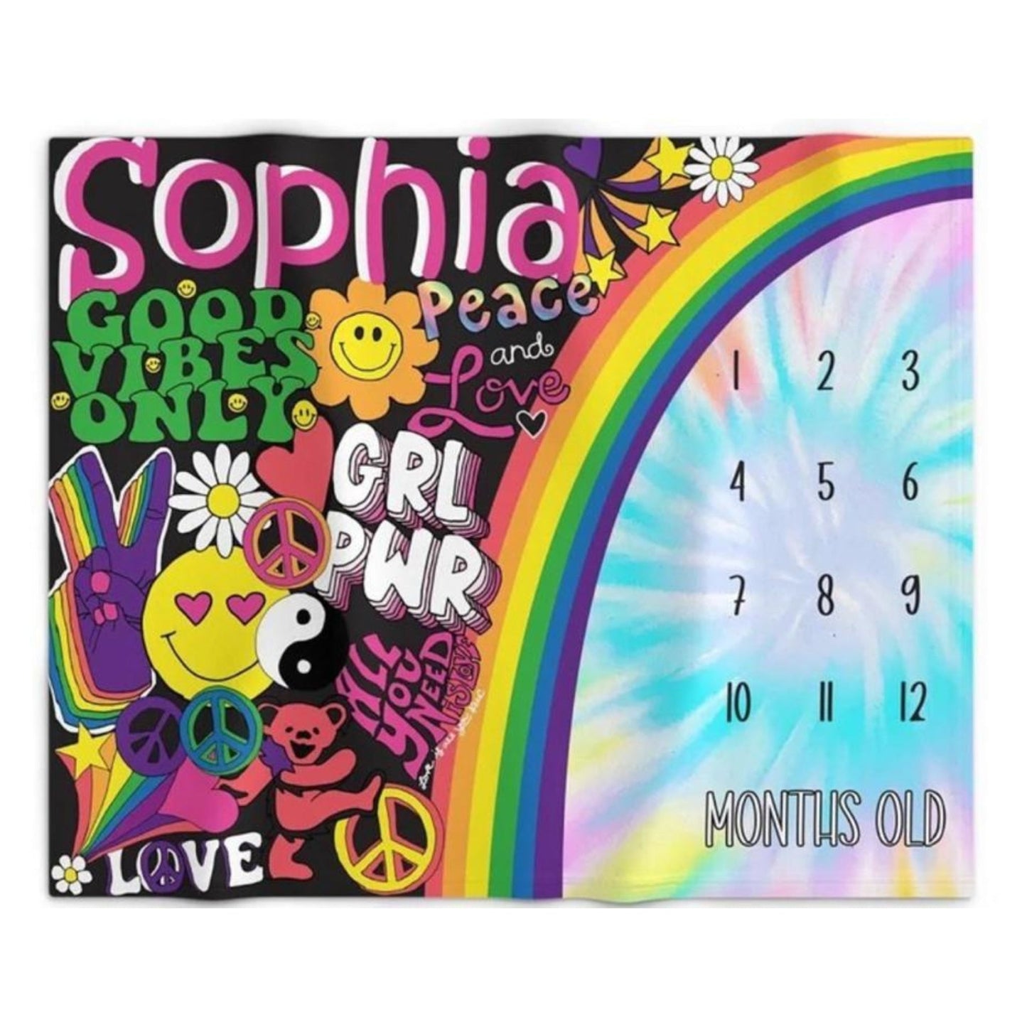 Just Love Designs Sherpa Blanket - a Spirit Animal - blanket active November 2023 Blanket Custom