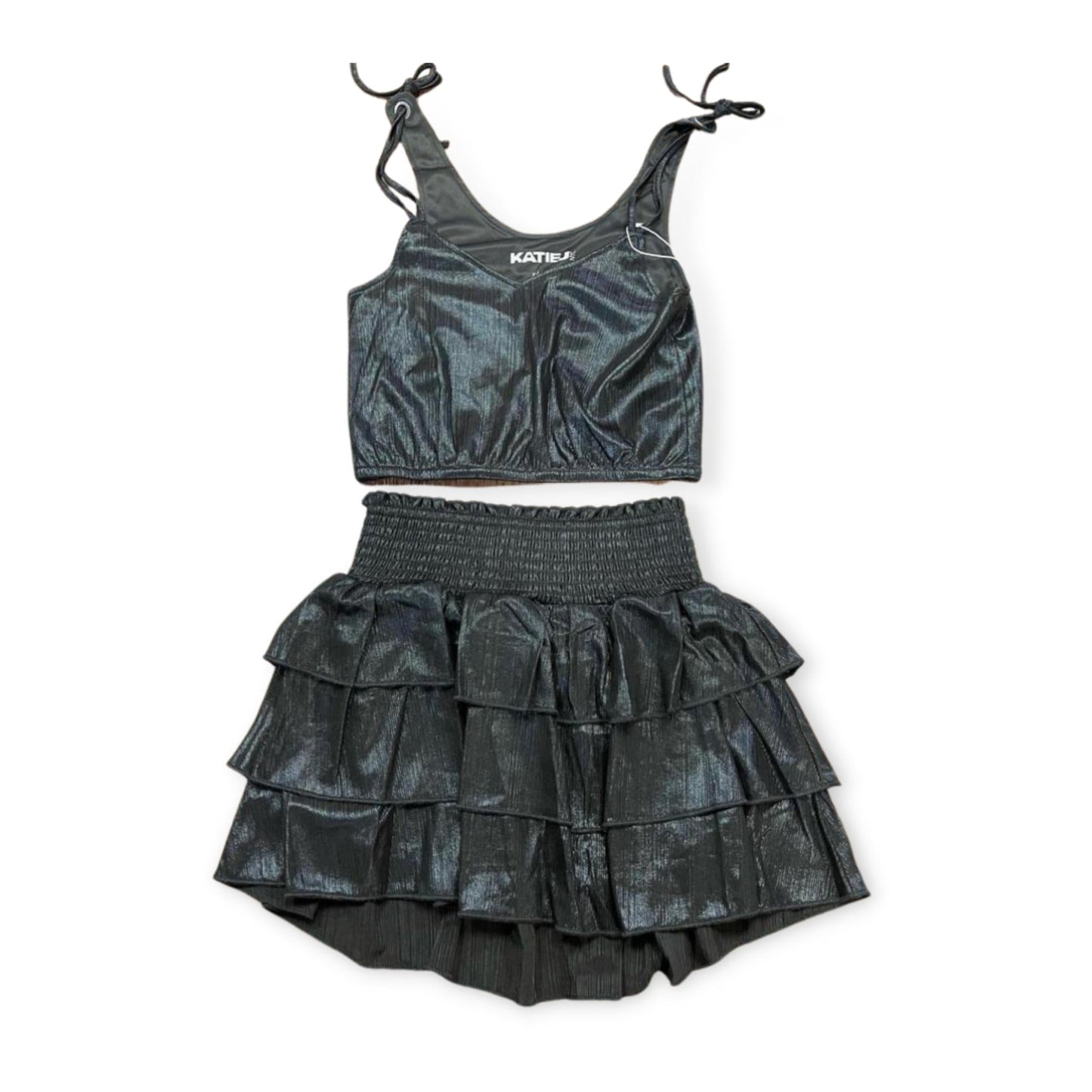KatieJNYC Metallic Black Alison Tank - a Spirit Animal - Tank $60-$90 active Aug 2022 Apparel